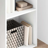 Bookcase White 40x30x152 cm Engineered Wood 857876