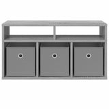 Lowboard with Drawer Grey Sonoma 72 x 22.5 x 38 cm 8000577