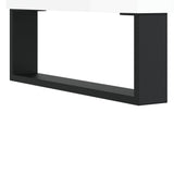Sideboards 2 pcs High Gloss White Engineered Wood 3190135