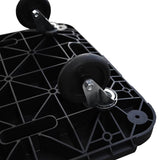 151831 Transport Trolley Black 58x38x12 cm PP