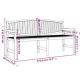 3 Piece Garden Dining Set Solid Wood Teak 3157946