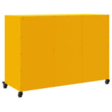 Sideboard Mustard Yellow 100.5x39x72 cm Steel 846683