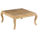 Coffee Table 80x80x40 cm Solid Mango Wood 247111