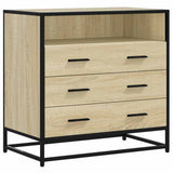 Drawer Cabinet Sonoma Oak 70x41x70 cm Engineered Wood 849085