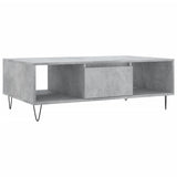 Coffee Table Concrete Grey 104x60x35 cm Engineered Wood 827088