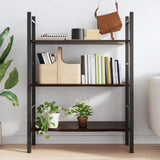 ZNTS Wall Shelf Dark Brown 100x40x2 cm Treated Solid Wood Oak 363803