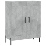 Highboard Concrete Grey 69.5x34x180 cm Engineered Wood 3199693
