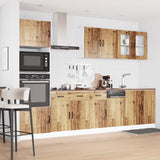 7 Piece Kitchen Cabinet Set Kalmar Old Wood Engineered Wood 3314739
