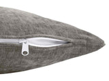 Cushion Cover 12 pcs HEERLEN Dark Grey 40 x 40 cm 908502