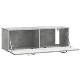 Wall-Mounted TV Cabinet Concrete Grey 98 x 31 x 30 cm 899408