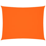 ZNTS Sunshade Sail Oxford Fabric Rectangular 3.5x4.5 m Orange 135709