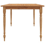 Batavia Table 150x90x75 cm Solid Wood Teak 319165