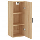 Wall Mounted Cabinet Sonoma Oak 34.5x34x90 cm 828855