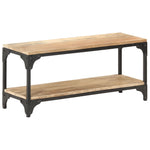 ZNTS Coffee Table 90x30x40 cm Solid Mango Wood 320258