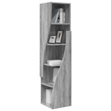 Corner Cabinet 32x32x140cm Engineered Wood Grey Sonoma 889881