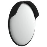 Outdoor Convex Traffic Mirror Black 45 cm Polycarbonate 153079