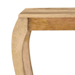 ZNTS Console Table 118x38x76 cm Solid Mango Wood 247115