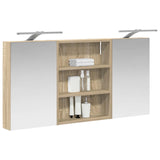 Bathroom Cabinet Set 3 pcs 100 x 10.5 x 50 cm Engineered wood 3403690