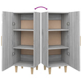 Sideboard Grey Sonoma 34.5x34x90 cm Engineered Wood 817403