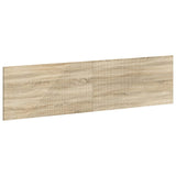 Wall-Mounted Headboard HAARLEM Sonoma Oak Engineered Wood 896927