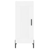 Highboard White 34,5x34x180 cm Engineered Wood 3200457