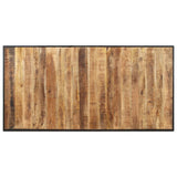 Dining Table 160 cm Rough Mango Wood 320693