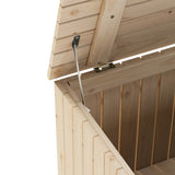 Storage Box with Lid RANA 60x49x54 cm Solid Wood Pine 4002327