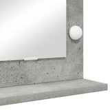Vanity Mirror Rectangular Concrete Grey 100 x 55 x 18 cm 868304