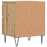 Bedside Cabinet Artisan Oak 40x35x50 cm Engineered Wood 857418