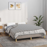 Weighted Blanket Grey 138x200 cm Single 10 kg Fabric 350719