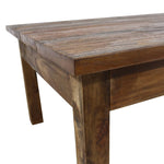 ZNTS Coffee Table Solid Reclaimed Wood 98x73x45 cm 244493