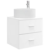 Bathroom Furniture Set 3 pcs White 49.5 x 44.5 x 65.5 cm 3405939