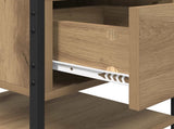 Bedside Cabinet with Drawer 2 pcs Artisan Oak 40 x 42 x 56 cm 881877