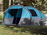 Camping Tent Tunnel 4-Person Blue Waterproof 94632