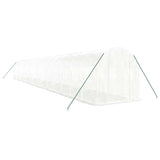 Greenhouse with Steel Frame White 32 m 16x2x2 m 3188034