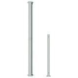 Patio Retractable Side Awning 180x500 cm Blue 313409