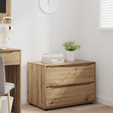 Storage Cabinet 80 x 48 x 57 cm Engineered Wood Artisan Oak 888826