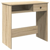 Desk Sonoma Oak 80x40x75 cm Engineered Wood 860474