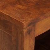 TV Cabinet with Shelf Brown 110 x 30 x 40 cm Solid mango wood 4104602