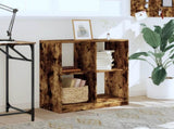 Bookcase Smoked Oak 68.5x32x75 cm Engineered Wood 852811
