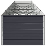 Raised Garden Bed Anthracite 600 x 80 x 55 cm cold-rolled steel 8006455