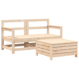 Garden Sofa Set Natural wood Solid pine wood, Plywood slats 3250760