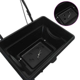 Spreader Black 82 x 46 x 75 cm PVC and Steel 42019626
