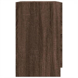 Sink Cabinet Brown Oak 40x37x59 cm Engineered Wood 848107