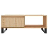 Coffee Table Sonoma Oak 90x60x35 cm Engineered Wood 827071