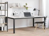 Dining Table White 150 x 90 x 75 cm Solid Pine Wood 892792