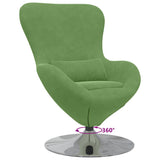 Egg Chair Light Green 63 x 73 x 90 cm Velvet 42002727