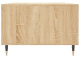 Coffee Table Sonoma Oak 90x49x45 cm Engineered Wood 831015