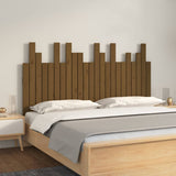 Wall Headboard Honey Brown 146.5x3x80 cm Solid Wood Pine 824796