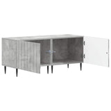 TV Cabinet Concrete Grey Engineered Wood 896458